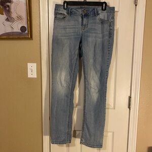 Natural Reflections Women's Light Blue Straight Leg Jeans